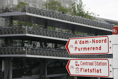 Fietsflat в Амстердаме