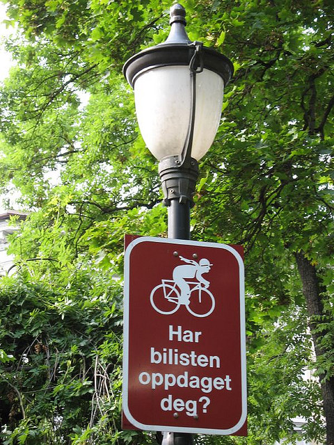 Велознаки в Осло