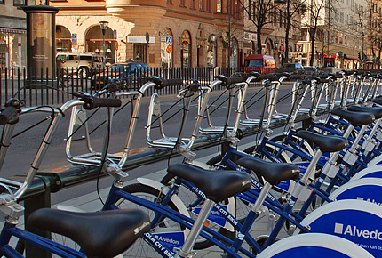 Прокат велосипедов в Стокгольме