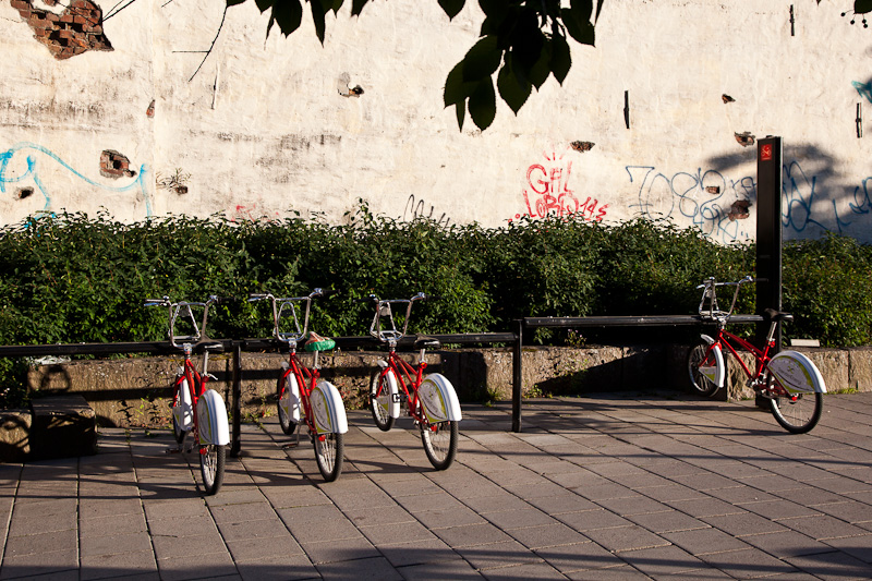Муниципальные велосипеды в Тронхейме