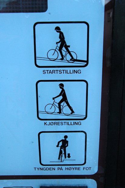 Самый велосипедный лифт - схема работы